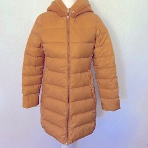 La Chapelle yellow  Hooded Trench coat